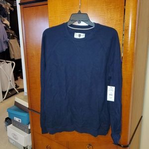 Men's long-sleeved waffle shirt